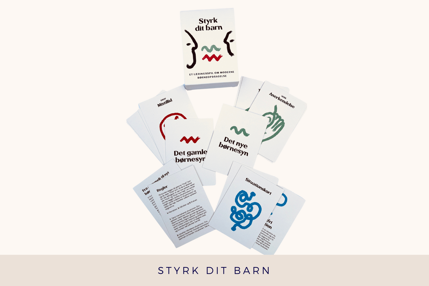 Styrk dit barn - Et læringsspil om moderne børneopdragelse